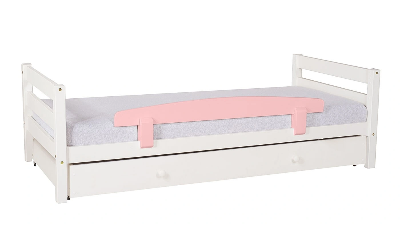 מיטת ילדים מיקה עם ארגז רוחב 80 ס"מ | ללא מעקה אחורי